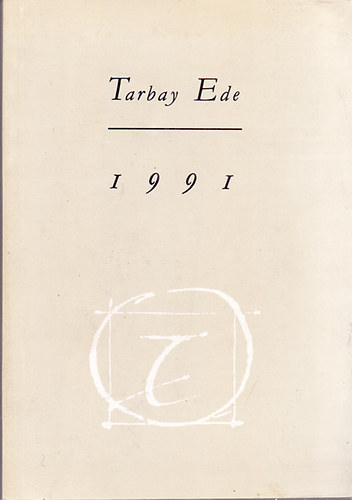 Tarbay Ede - 1991 - Versek, idrendben