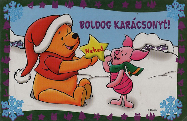 Boldog Karcsonyt! - Winnie the Pooh