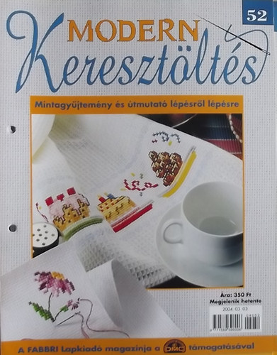 Modern Keresztöltés 52. - Mintagyűjtemény és útmutató lépésről lépésre