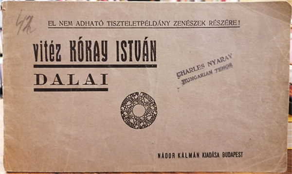 vit�z K�kay Istv�n dalai