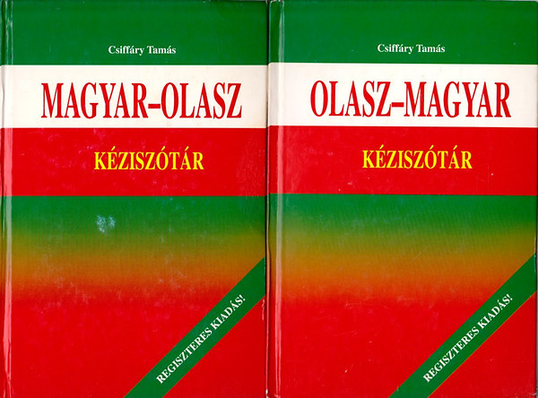 Csiffáry Tamás - Magyar-olasz, olasz-magyar kéziszótár