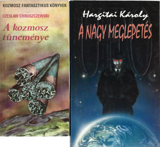 2 db könyv, Czeslaw Chruszczewski: A kozmosz tüneménye, Hargitai Károly: A nagy meglepedés