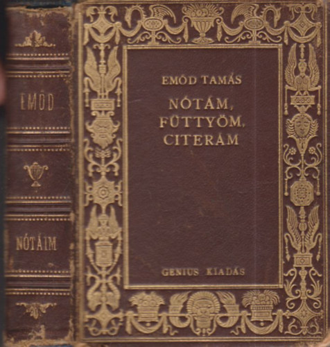 Emd Tams - Ntm, fttym, citerm (vlogatott chansonok)- kiadi br ktsben