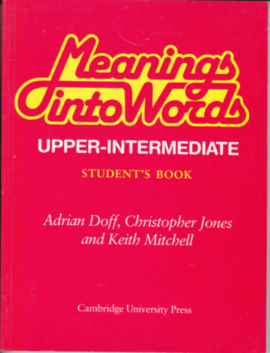 MEANINGS INTO WORDS UPPER-INTERMEDIATE SB.