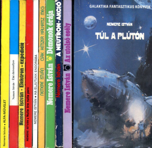 Nemere István - 10 db Nemere kötet