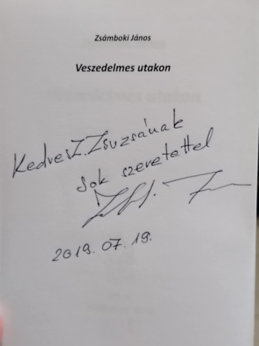 Zs�mboki J�nos - Veszedelmes utakon