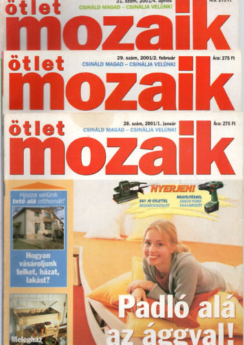 Jdal Bla - tlet Mozaik 2001. vf. ( 11. szm - mrcius hinyzik )
