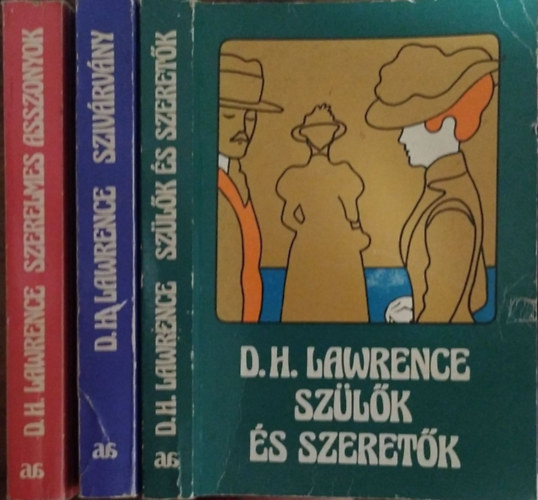 D.H. Lawrence - Szerelmes asszonyok + Szivrvny + Szlk s szeretk (3 ktet)