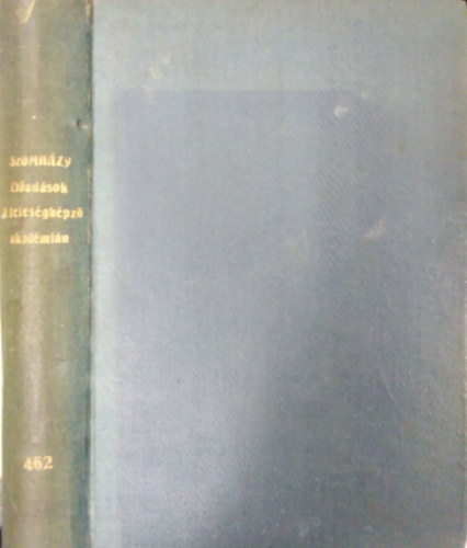 Szomahzy Istvn - Eladsok a felesgkpz akadmin