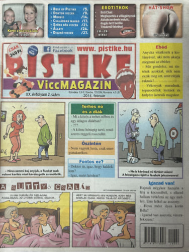 Pistike 2014. febru�r - XX. �vfolyam 2. sz�m