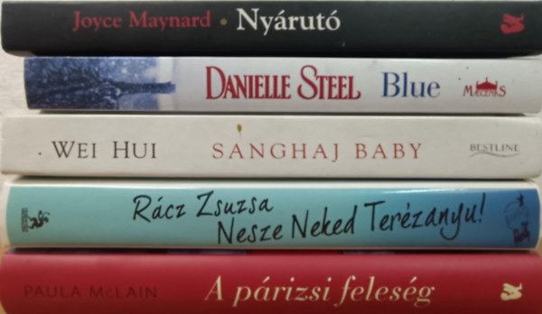 Danielle Steel, Wei Hui, Rácz Zsuzsa, Paula McLain Joyce Maynard - Romantikus könyvcsomag