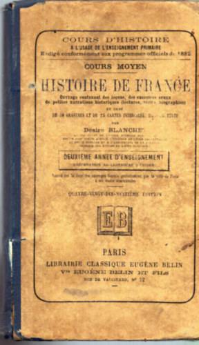 Cours Moyen - Histoire de France