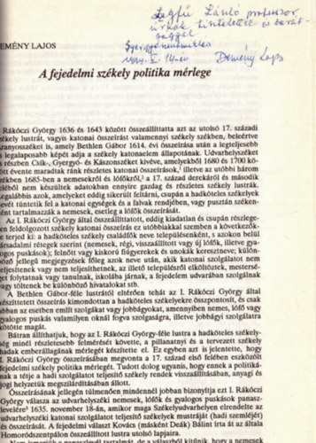 Glatz Ferenc   (szerk.) - A tudomny szolglatban - Emlkknyv Benda Klmn 80. szletsnapjra (klnlenyomat) (dediklt)