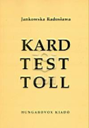 Jankowska Radoslawa - Kard,test,toll