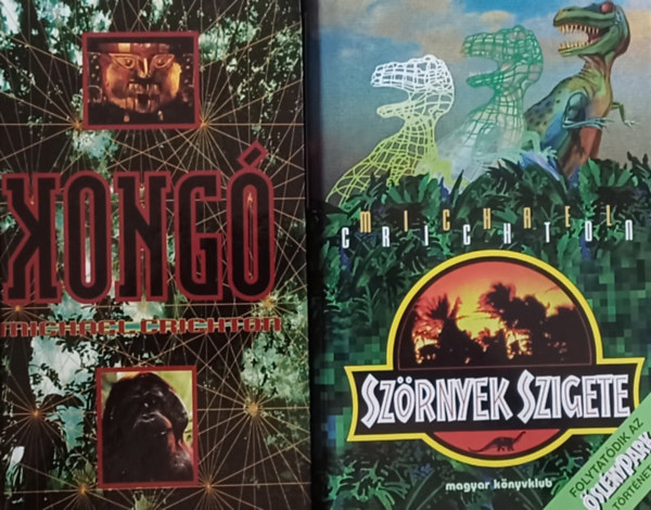 Michael Crichton - Szrnyek szigete + Kong (2 m)