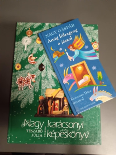 2db karcsonyi meseknyv:Amg flragyog a jszol+Nagy karcsonyi kpesknyv