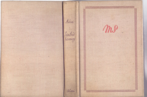 M�rai S�ndor - Szindb�d hazamegy (I. kiad�s)