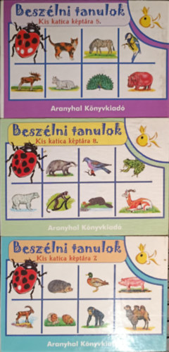 Beszélni tanulok - Kis katica képtára könyvcsomag