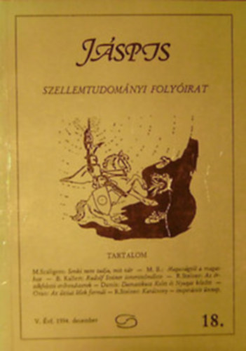 Jspis (Szellemtudomnyi folyirat 17,18,19. )