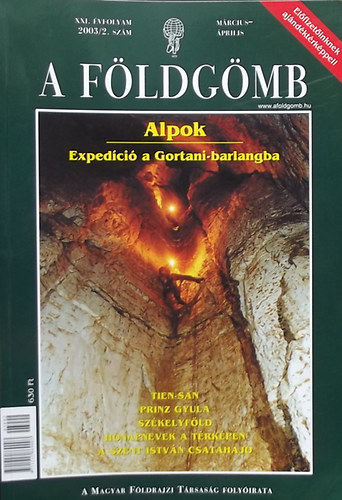 A Fldgmb (A Magyar Fldrajzi Trsasg folyirata) 2003/2.
