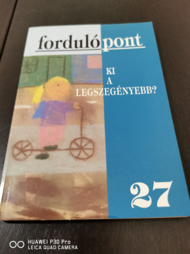 Sz�vai Ilona (szerk.) - Fordul�pont 27 - Ki a legszeg�nyebb?