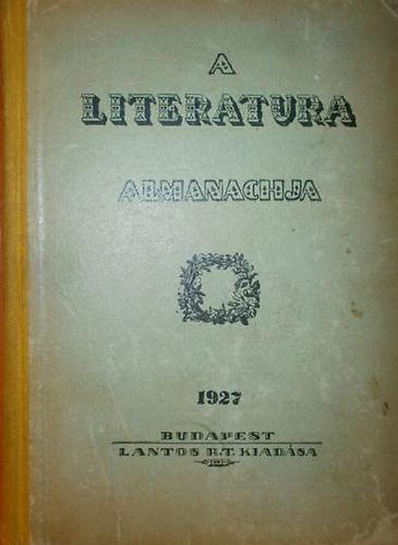 A literatura almanachja 1927