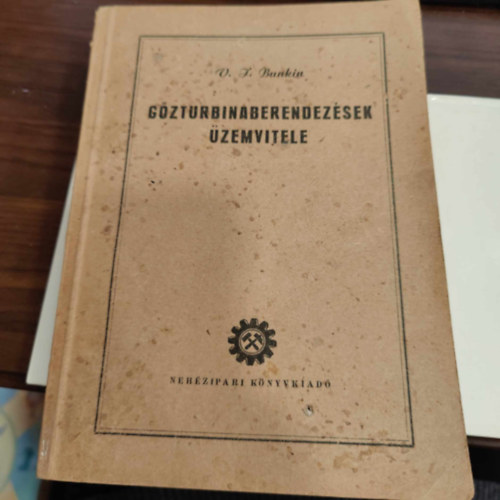 Bunkin - Gőzturbinaberendezések üzemvitele