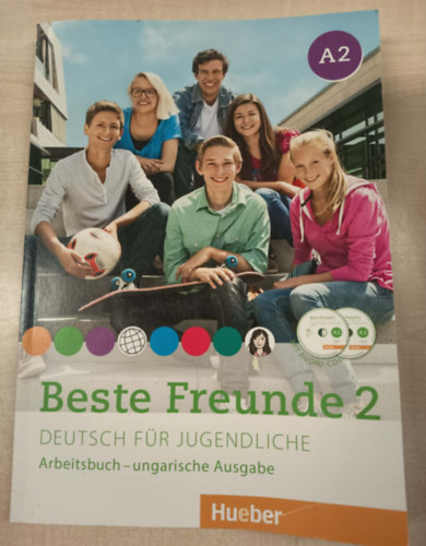 Georgiakaki Manuela - Schümann Anja - Seuthe Christiane - Beste Freunde 2. - Arbeitsbuch - ungarische Ausgabe (Deutsch für Jugendliche) + 2CD