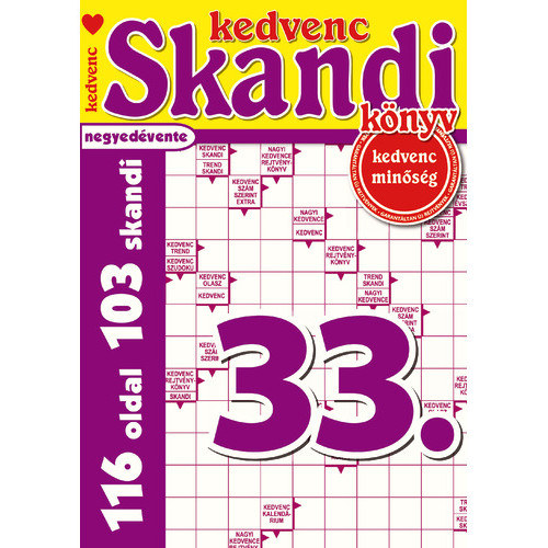 Kedvenc Skandi K�nyv 33.