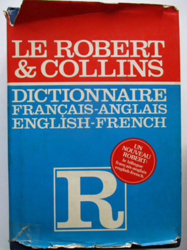 Robert Collins - Dictionnaire Francais-Anglais, Anglais-Francais