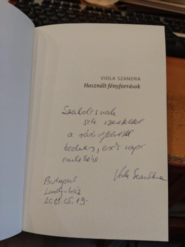 Viola Szandra - Használt fényforrások