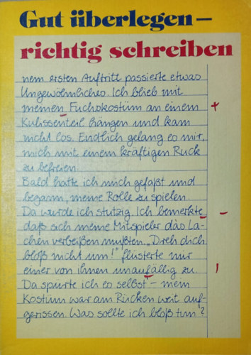 Gut �berlegen - richtig schreiben