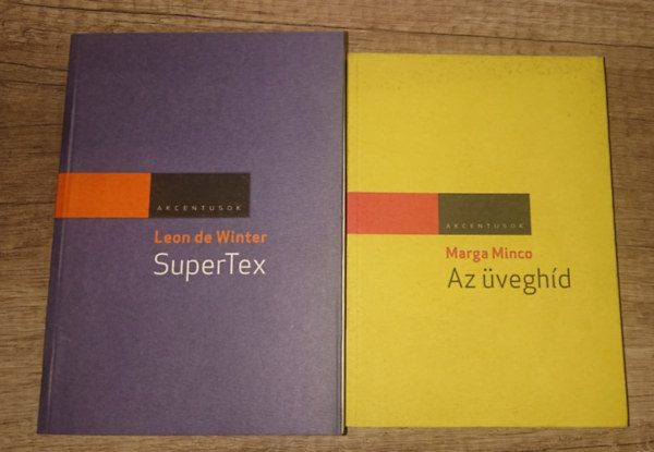 Leon de Winter Marga Minco - 2 knyv a Gondolat Kiad Akcentusok cm vilgirodalmi sorozatbl: Az veghd, SuperTex
