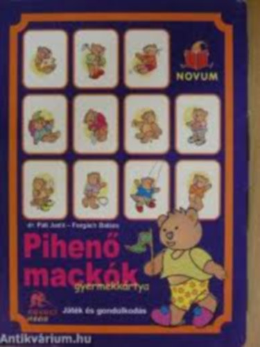 Páli Judit dr.- Forgách Balázs - Pihenő mackók gyermekkártya