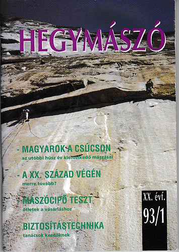 Rcz Zsolt szerk. - Hegymsz 93/1
