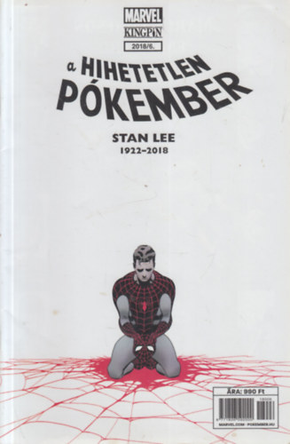 Marvel- A Hihetetlen Pkember 2018/6. (Stan Lee 1922-2018)