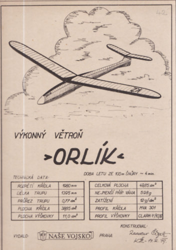 5 db rep�l�g�pmodell tervrajz: Varj�, Holl�, Denev�r, Viharmad�r, Orl�k