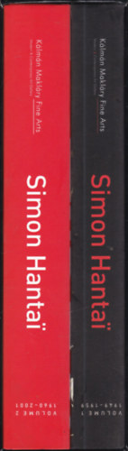 Makláry Kálmán (szerk.) - Simon Hantai 1949-2001. I-II. (magyar-angol-német nyelvű album, tokban)