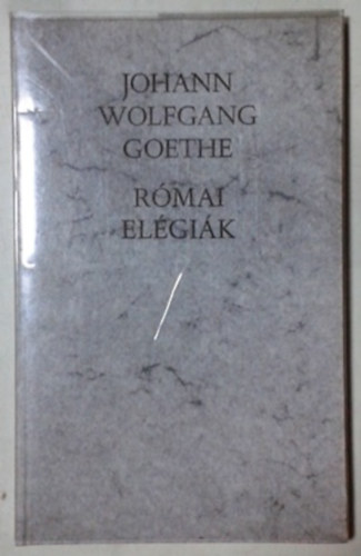 Goethe - R�mai el�gi�k