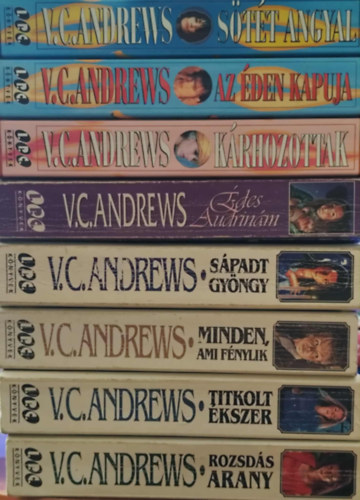 V. C. Andrews - 8 db V.C. Andrews ktet