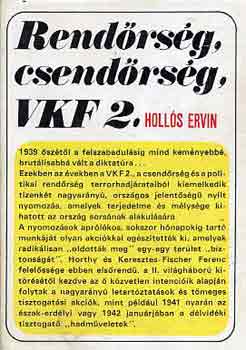 Holl�s Ervin - Rend�rs�g, csend�rs�g, VKF 2.