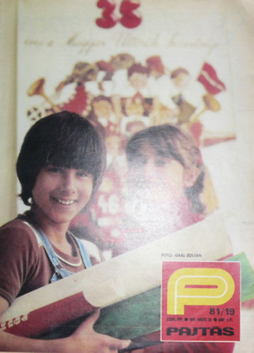 Somos Ágnes (szerk.) - Pajtás XXXVI. évfolyam 19. szám