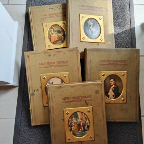 Borovszky Samu dr.  (szerk.) - A nagy francia forradalom �s Nap�leon I-V.