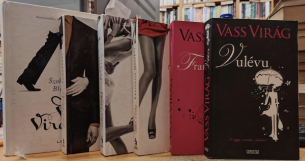Vass Virág - 6 db Vass Virág: Franciadrazsé; Krásznájá Moszkvá; Ringass, Amadeus!; Sohaférfi; Szoknya Blues; Vulévu