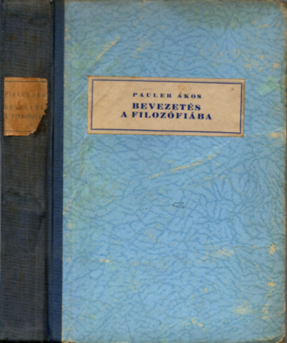 Pauler �kos - Bevezet�s a filoz�fi�ba
