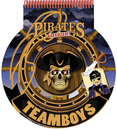 Teamboys - Stencil - Pirates - Colour!