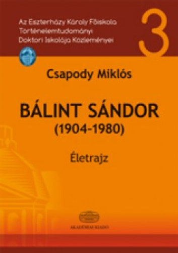 Csapody Mikl�s - B�lint S�ndor (1904-1980)