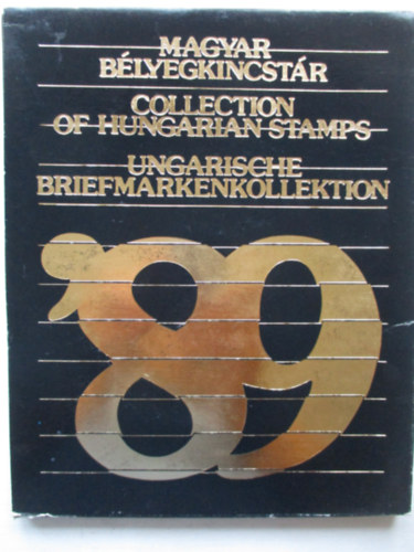 Magyar b�lyegkincst�r '89 (Sz�mozott, fekete)