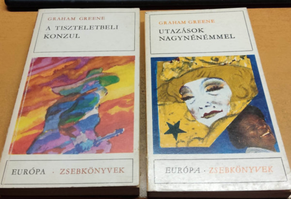 Graham Greene - 2 db Graham Greene: A tiszteletbeli konzul + Utazsok nagynnmmel