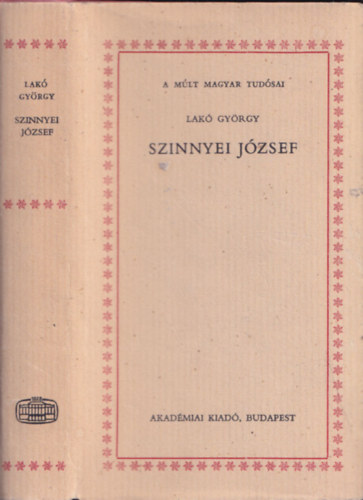 Lak Gyrgy - Szinnyei Jzsef (a mlt magyar tudsai)